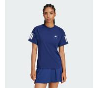 Maglietta Tennis Climacool 3-Stripes Club Dark Blue XS