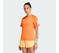 Maglietta Tennis Climacool 3-Stripes Club Pure Orange S