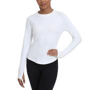 Maglietta Termoattiva da Donna a Manica Lunga Maniche Bianche XXL Aperture per