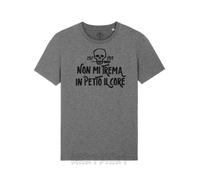 Maglietta Teschio Arditi Non Mi Trema Il Core Motto WW1 Arditi Skull T-Shirt