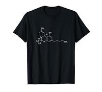 Maglietta THC Molecule Weed Cannabis Cures Legalize Maglietta