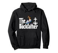 Maglietta The Dockfather, Father of Docks Tee Funny Dock Dad Felpa con Cappuccio