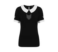 Maglietta Top Goth Punk Kawaii Strega Luna Gatta Regina Perduta TP10295