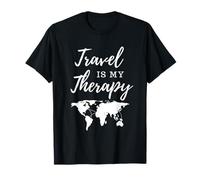 Maglietta Travel Is My Therapy Maglietta