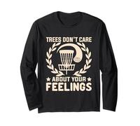 Maglietta Tree Don't Care About Your Feeling, Sarcastic Disc Golf Maglia a Manica