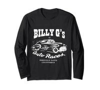 Maglietta Ufficiale Billy F Gibbons of ZZ Top Auto Races Maglia a Manica