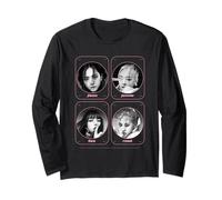 Maglietta ufficiale Blackpink HYLT Photo Maglia a Manica Maglia a Manica