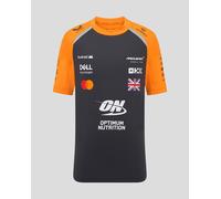 Maglietta Ufficiale McLaren F1 2025 Per Bambini Giovanile Lando Norris Grigia
