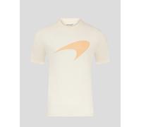 Maglietta Ufficiale McLaren F1 2025 Team Lando Norris LN4 Logo Beige