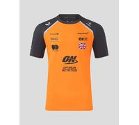 Maglietta Ufficiale McLaren F1 2025 Team Lando Norris Papaya Arancione