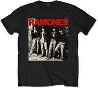 Maglietta ufficiale Ramones - Rocket to Russia - Uomo nera