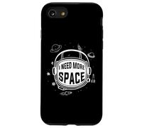 Maglietta UFO con scritta "I Need More Space Astronaut Moon UFO per uomini" Custodia per iPhone SE (2020) / 7/8