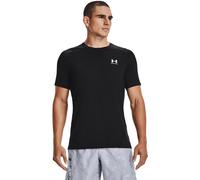 Maglietta Under Armour Hg Armour Fitted SS Tee Black/ White XXL