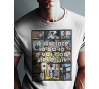 Maglietta unisex colore bianco, manica corta con stampa Io so io e voi non siete