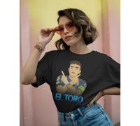 Maglietta UNISEX colore nero con la stampa EL TORO