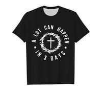 Maglietta unisex con bussola vegvisir nordica - top casual stile vichingo con cerchio runico | maglietta mistica per gli appassionati di fantasia, Stil_k01 nero, 3XL
