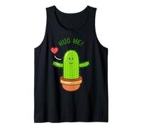 Maglietta unisex con cactus che chiede un abbraccio divertente Canotta