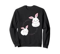 Maglietta Unisex con Simpatico Coniglio, per Uomini, Donne, Bambini Felpa