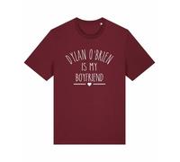 Maglietta unisex Dylan O'Brien is My Boyfriend, Bordeaux, M