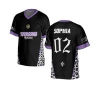 Maglietta unisex in jersey KATSEYE Members, da concerto, Merch for Eyones, The Beautiful Chaos Tour 2025, regalo per fan, 02-1, M