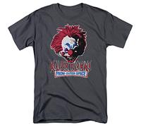 Maglietta Unisex Killer Klowns from Outer Space Rough Clown, Antracite, XL