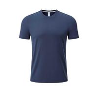 Maglietta uomo a maniche corte in cotone, casual, comoda e traspirante perfetta per l'estate dallo stile versatile facile lavare dalla vestibilità ampia un classico intramontabile (Size:XL,Color:N)