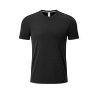 Maglietta uomo a maniche corte in cotone, casual, comoda e traspirante perfetta per l'estate dallo stile versatile facile lavare dalla vestibilità ampia un classico intramontabile (Size:4XL,Color:C)