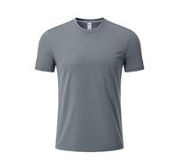 Maglietta uomo a maniche corte in cotone, casual, comoda e traspirante perfetta per l'estate dallo stile versatile facile lavare dalla vestibilità ampia un classico intramontabile (Size:4XL,Color:O)