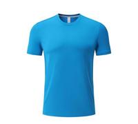 Maglietta uomo a maniche corte in cotone, casual, comoda e traspirante perfetta per l'estate dallo stile versatile facile lavare dalla vestibilità ampia un classico intramontabile (Size:S,Color:L)