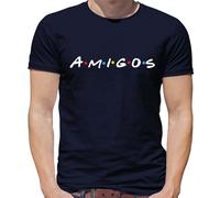 Maglietta Uomo Amigos - Serie TV - Rachel - Phoebe - Ross - Joey - Divertente