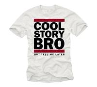 Maglietta Uomo Divertenti - Cool Story Bro - T-Shirt How i Met Your Mother M
