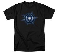 Maglietta Uomo Green Lantern Corp Indigo Glow DC Comics Licenziata Adulto
