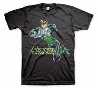 Maglietta Uomo Green Lantern Licenza Ufficiale DC Comics Nera Big & Tall 3XL-5XL