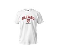Maglietta Uomo Harvard - Licenza Ufficiale, bianco, L