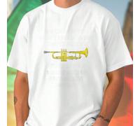 Maglietta Uomo IT S OKAY IF YOU DON T LIKE PLAYING THE TRUMPET IT S KIND OF A SMART PEOPLE INSTRUMENT T Shirt Divertente Idea Regalo Moda Casual Streetwear Cotone Offerta Speciale Stile Unico L,M,S,XL