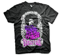 Maglietta Uomo Jimi Hendrix Purple Haze World Tour Ufficiale, Maniche Corte