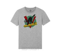 Maglietta USAAF 553rd Fighter-Bomber Squadron Cat Patch Air Force D-Day T-Shirt