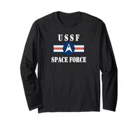 Maglietta USSF Space Force United States Space Force Trump Tee Maglia a Manica