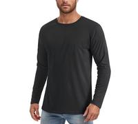 Maglietta UV da uomo, protezione solare, rashguard da uomo, UPF 50+ T Shirt anti UV, a maniche lunghe e corte, traspirante, asciugatura rapida, maglietta sportiva rinfrescante per pesca, nuoto