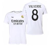 Maglietta Valverde - Energia, Artiglio e dinamismo fusi in un Capo versatile che riflette passione, consegna e carattere in ogni dettaglio, bianco, S