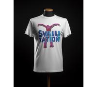 Maglietta vari colori unisex con stampa Yuppi svalutation
