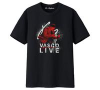 Maglietta Vasco Rossi Live 2025 Tour maglia uomo donna bambino spedizone Express