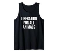 Maglietta Vegana Liberation for all Animals Canotta