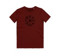 Maglietta Vegvisir Bussola Vichinga Compasso Runico Runes Viking Compass T-shirt
