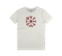 Maglietta Vegvisir Bussola Vichinga Compasso Runico Runes Viking Compass T-shirt