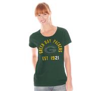 Maglietta Verde Donna Green Bay Packers Con Strass Di Alyssa Milano