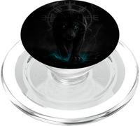 Maglietta vichinga Odin lupi Geri & Freki rune lupo PopSockets PopGrip per MagSafe