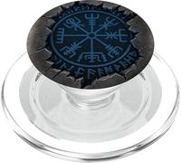 Maglietta vichinga Valhalla Viking Celten Germanen Vegvisir PopSockets PopGrip per MagSafe