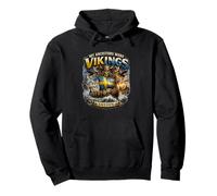 Maglietta vichinga Walhalla vichinga Valhalla Sweden Vikings Felpa con Cappuccio