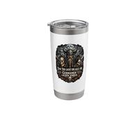 Maglietta vichinga Walhalla Vikings Valhalla Uomo Donna Bicchiere termico in acciaio inox doppia parete